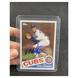 Ryne Sandberg Hand Signed Authentic Autograph