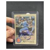 Ryne Sandberg Hand Signed Authentic Autograph