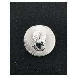 1/2 Ounce .9999 Canadian Fine Silver Round