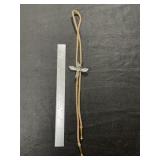 Bird Effigy Bolo Tie Indian Artifact Arrowhead