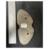 Gorget from Hancock County, Ohio Indian Artifact A