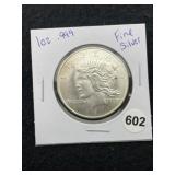 1 Ounce .999 Fine Silver Coin
