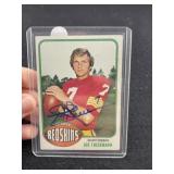 Joe Theismann Hand Signed Authentic Autograph