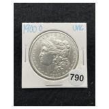 1900 O UNC Morgan Silver Dollar Coin