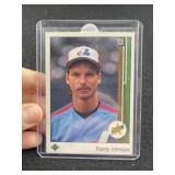 1989 Donruss Randy Johnson Baseball Card