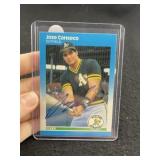 Jose Canseco Hand Signed Authentic Autograph