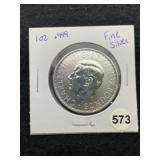 1 Ounce .999 Fine Silver Coin