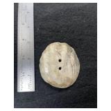 Shell Pendant Indian Artifact Arrowhead