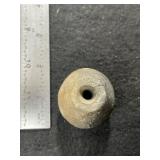 Pottery Bead Indian Artifact Arrowhead