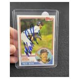 Wade Boggs Hand Signed Authentic Autograph