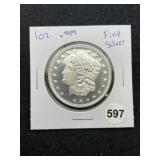 1 Ounce .999 Fine Silver Coin