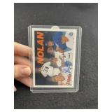 Nolan Ryan Hand Signed Authentic Autograph