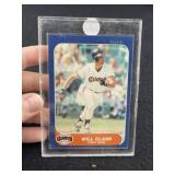 1986 Fleer Will Clark Baseball Card