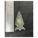 Crystal Point Indian Artifact Arrowhead
