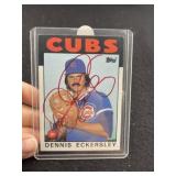 Dennis Eckersley Hand Signed Authentic Autograph