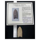 Clovis with Byron Anderson COA from Hamilton Count