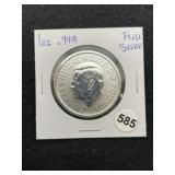 1 Ounce .999 Fine Silver Coin