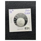 1/10th Fine Silver Coin