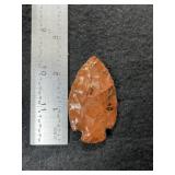Obsidian Point Indian Artifact Arrowhead
