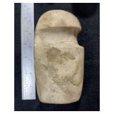 Grooved Axe broken & glued Indian Artifact Arrowhe