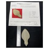 Birdstone with Thomas Mathews COA from New York In