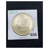 1885 O Morgan Silver Dollar Coin