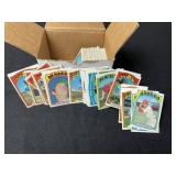 Box of 1972 Topps Baseball Cards