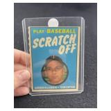 Harmon Killebrew Scratch Off Baseball Card