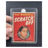 Tom Seaver Scratch Off Baseball Card