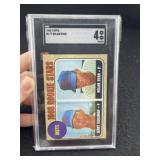 1968 Topps Nolan Ryan & Jerry Koosman Baseball Car