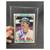 Wade Boggs Hand Signed Authentic Autograph