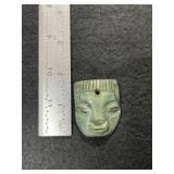 Face Effigy Pendant Indian Artifact Arrowhead
