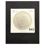 1881 O UNC Morgan Silver Dollar Coin