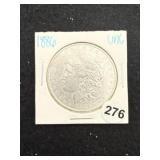 1886 UNC Morgan Silver Dollar Coin