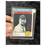 Topps Cy Young Baseball Card