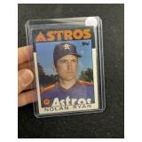 1986 Topps Nolan Ryan Baseball Card