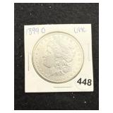 1899 O UNC Morgan Silver Dollar Coin