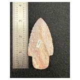 Turkeytail Indian Artifact Arrowhead