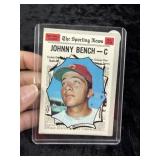 Topps Johnny Bench Baseball Card