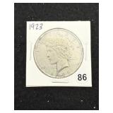 1923 Peace Silver Dollar Coin