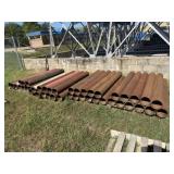 43 Pipe Bollards 5ft X 6in