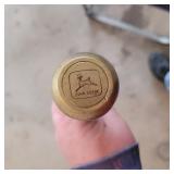 JOHN DEERE BRASS KNOB WALKING STICK