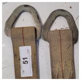 2 - AXLE STRAPS    24'