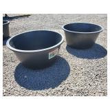 2- 25 gallon Tuff Tanks