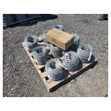 9 Rolls of Barbless Horse wire 9 Rolls of Barbless Horse wire