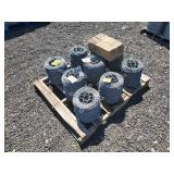 9 Rolls of Barbless Horse Wire 9 Rolls of Barbless Horse Wire