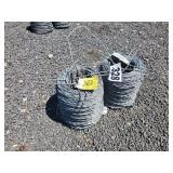 2 Rolls of Barbless wire 2 Rolls of Barbless wire
