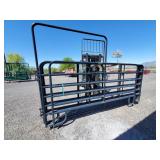 3- 12ft, 1-10ft, panels w/ 6x6ft walk-thru gate 3- 12ft, 1-10ft, panels w/ 6x6ft walk-thru gate