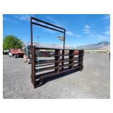 9- 12ft Brown Panels w/ 2- 6x6 walk thur gates