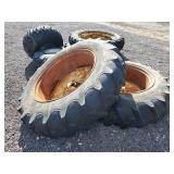 2- Rear Tractor Tires 2- Rear Tractor Tires